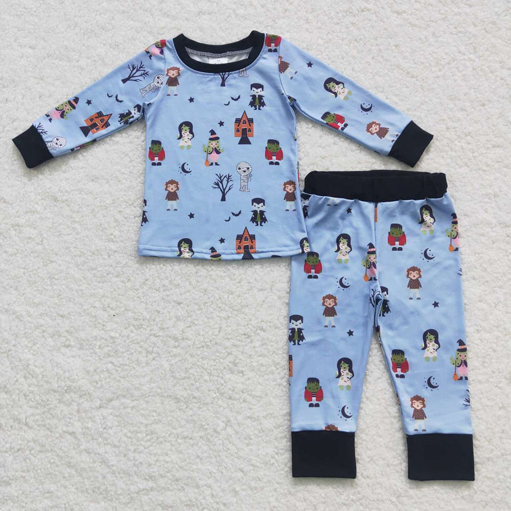 Halloween Baby Boys Character Pajamas Clothes Sets