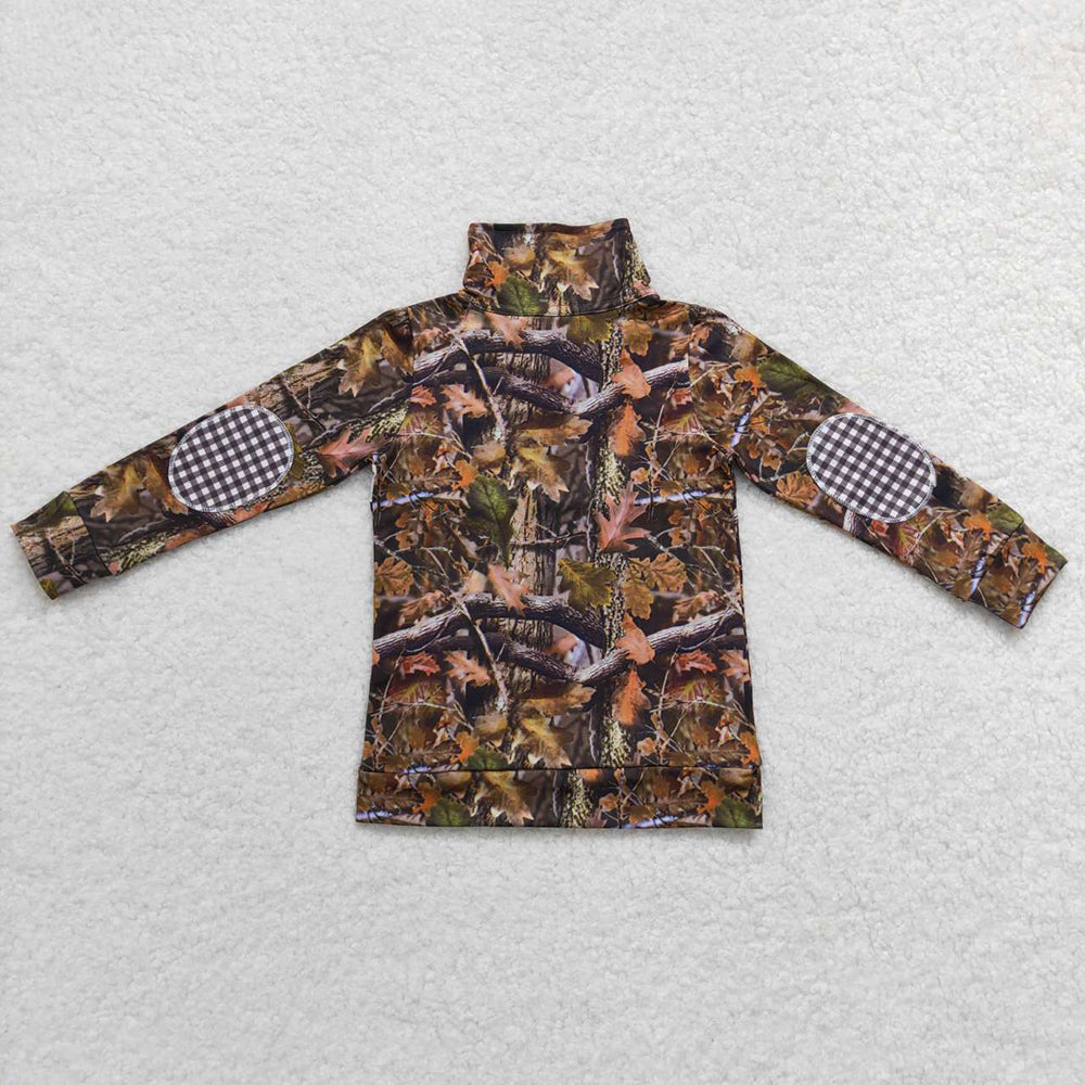 Baby Boys Camo Hunting Deer Zip Pullover Jackets Tops