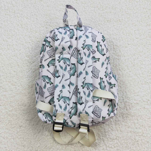 Baby Kids Children Fishing Green Color Back Bags