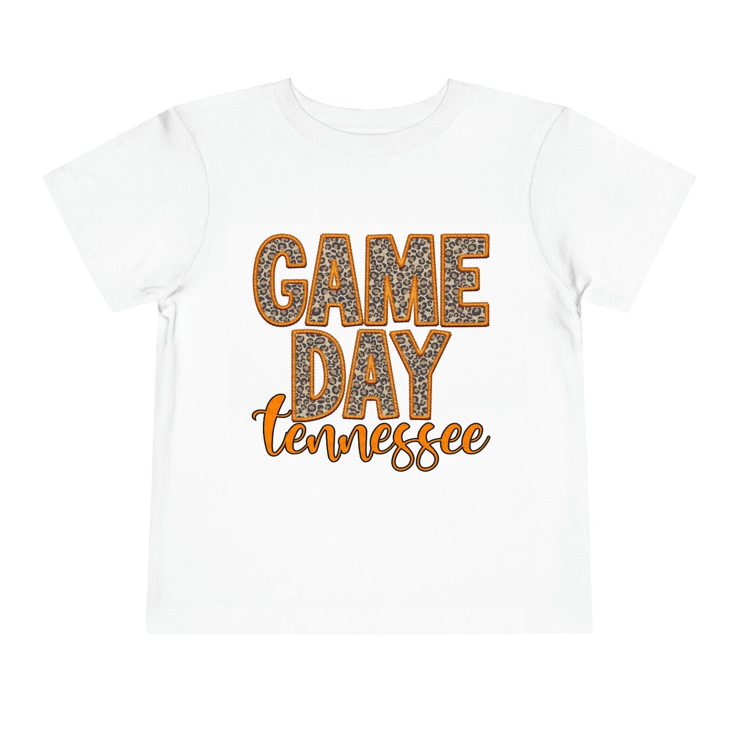 Baby Girls Boys Short Sleeve Game Day Tn Team Tee Shirts Preorder(moq 5)