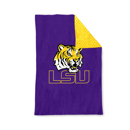 Preorder (moq 5) Baby Kids LSU Tigers Team Blankets