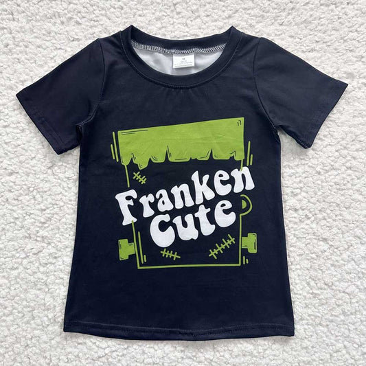 Baby Kids Green Cute Tee Shirts Tops