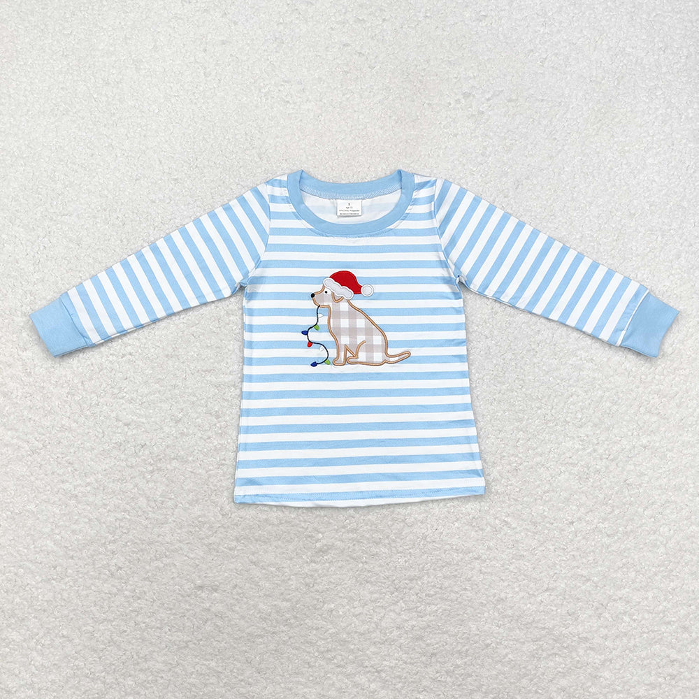 Baby Boys Girls Christmas Sibling Dogs Tops Rompers