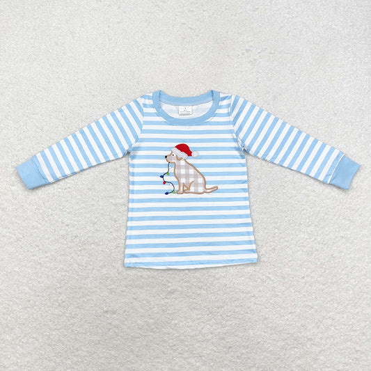 Baby Boys Girls Christmas Sibling Dogs Tops Rompers