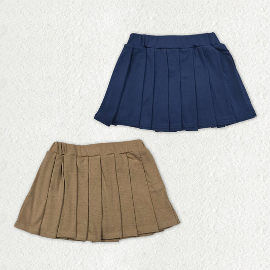 Sibling Baby Girls Cotton Pleated Skirt Shorts Bottom