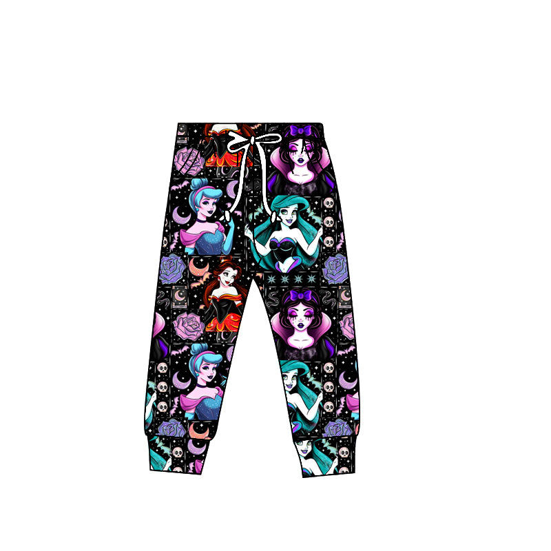 Preorder(moq 5) Baby Kids Halloween Princess Jogger Pants