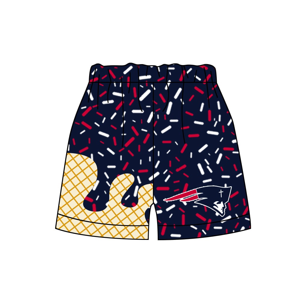 Preorder (moq 5)Baby Boys Sprinkles Patriot Team Shorts Bottom