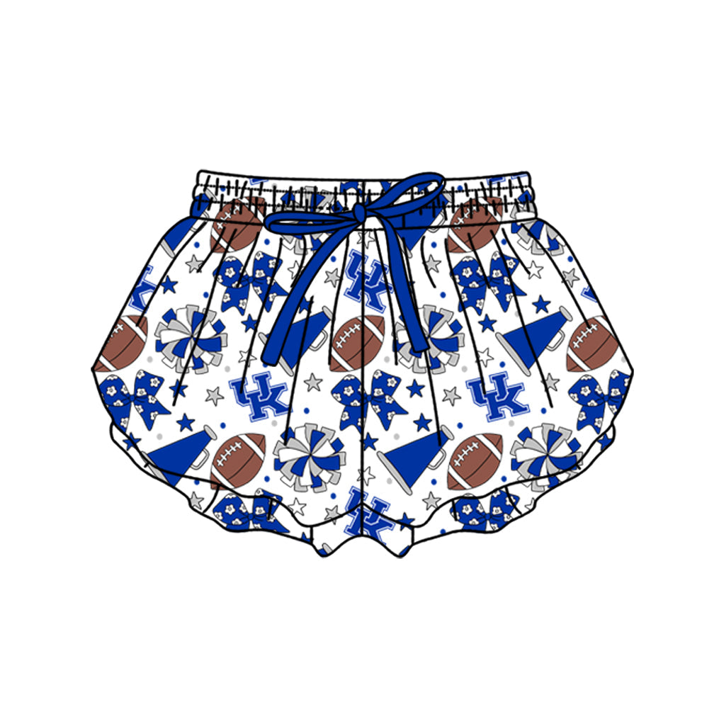 Preorder (moq 5)Baby Girls Bows Stars Footballs Team Butterfly Shorts Bottom