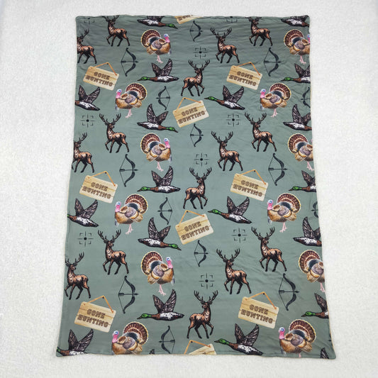 Baby Toddler Children Hunting Deer Ducks Blankets