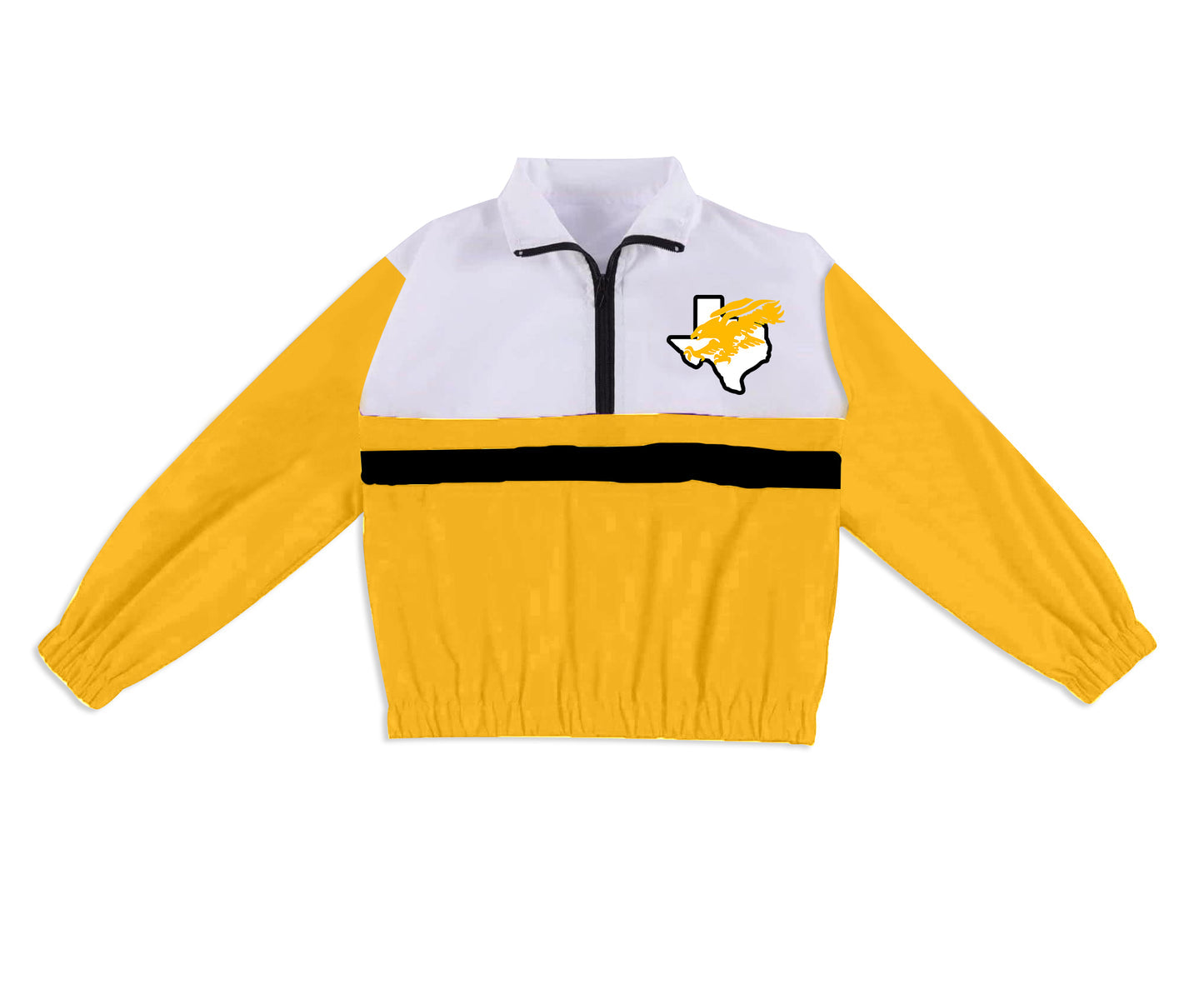 Preorder (moq 5)Baby Boys Long Sleeve Eagles Team Zip Pullovers Tops