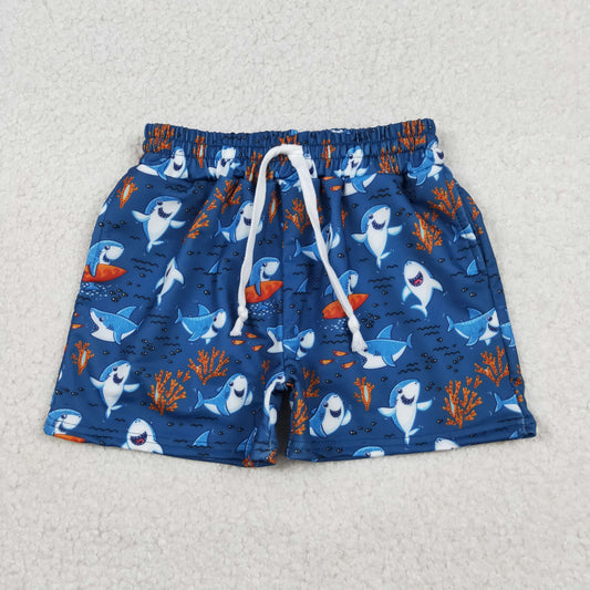 Baby Boys Sea World Sharks Swimming Trunks Bottom