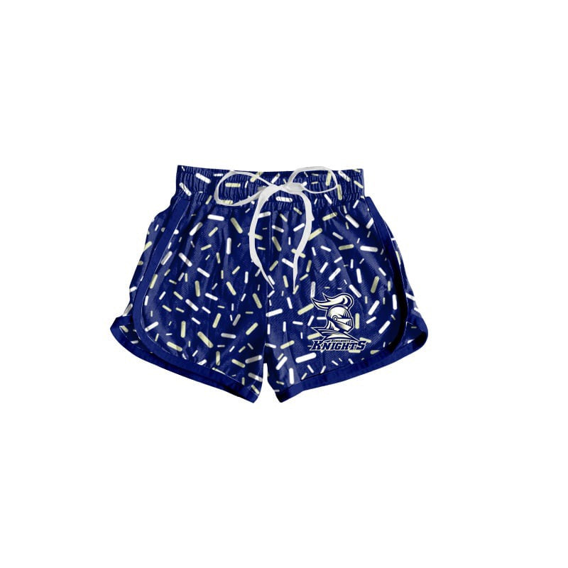 Preorder(moq 5) Adult Women Team Navy Knights Shorts Bottoms