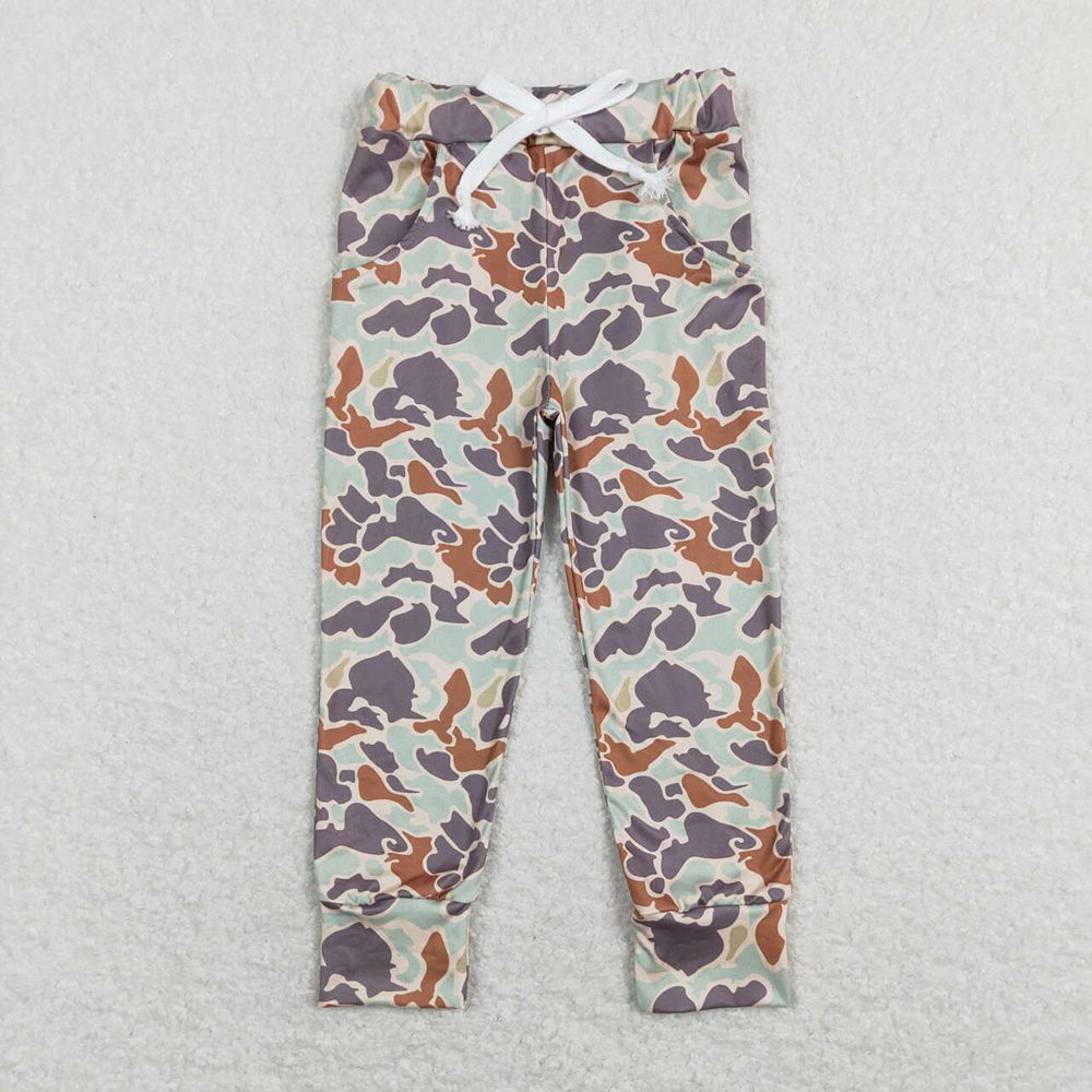 Baby Boys Spring Camo Pockets Bottoms Pants