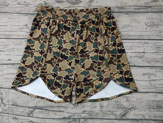 Adult Women Southern Hunting Camo Ducks Shorts Bottoms Preorder(moq 5)