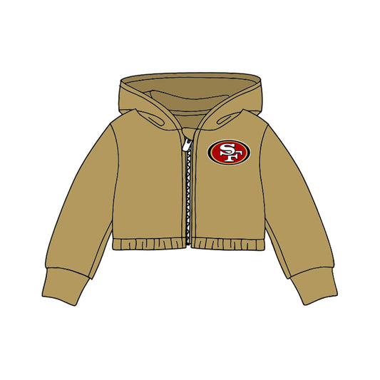 Baby Girls Team SF Hooded Top Cardigans Jackets preorder(moq 5)