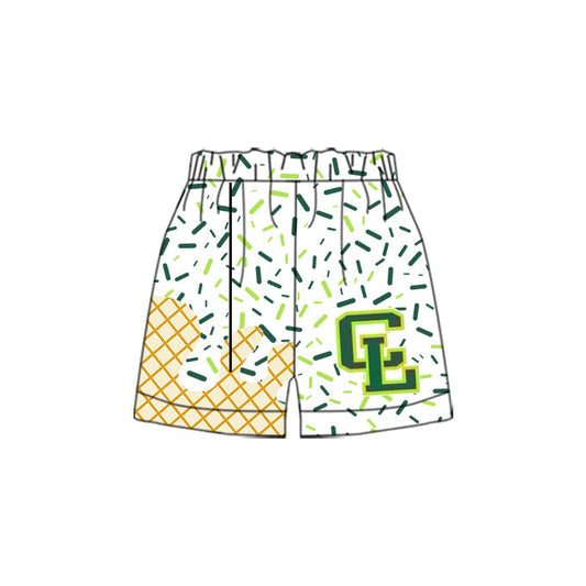 Custom moq 5 football team GL adult man shorts