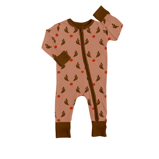 Baby Infant Oh Deer Long Sleeve Rompers preorder(moq 5)
