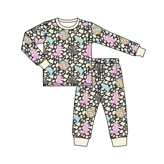 Baby Girls Boots Pajamas Clothes Sets preorder(moq 5)