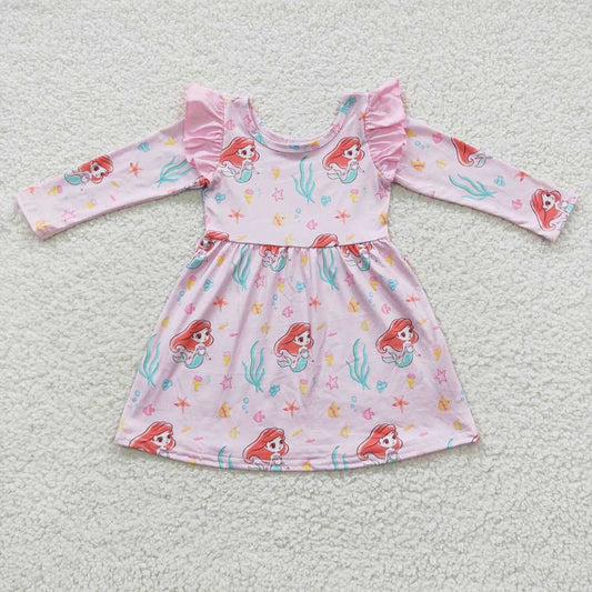 Baby Girls Pink Princess Ruffle Dresses