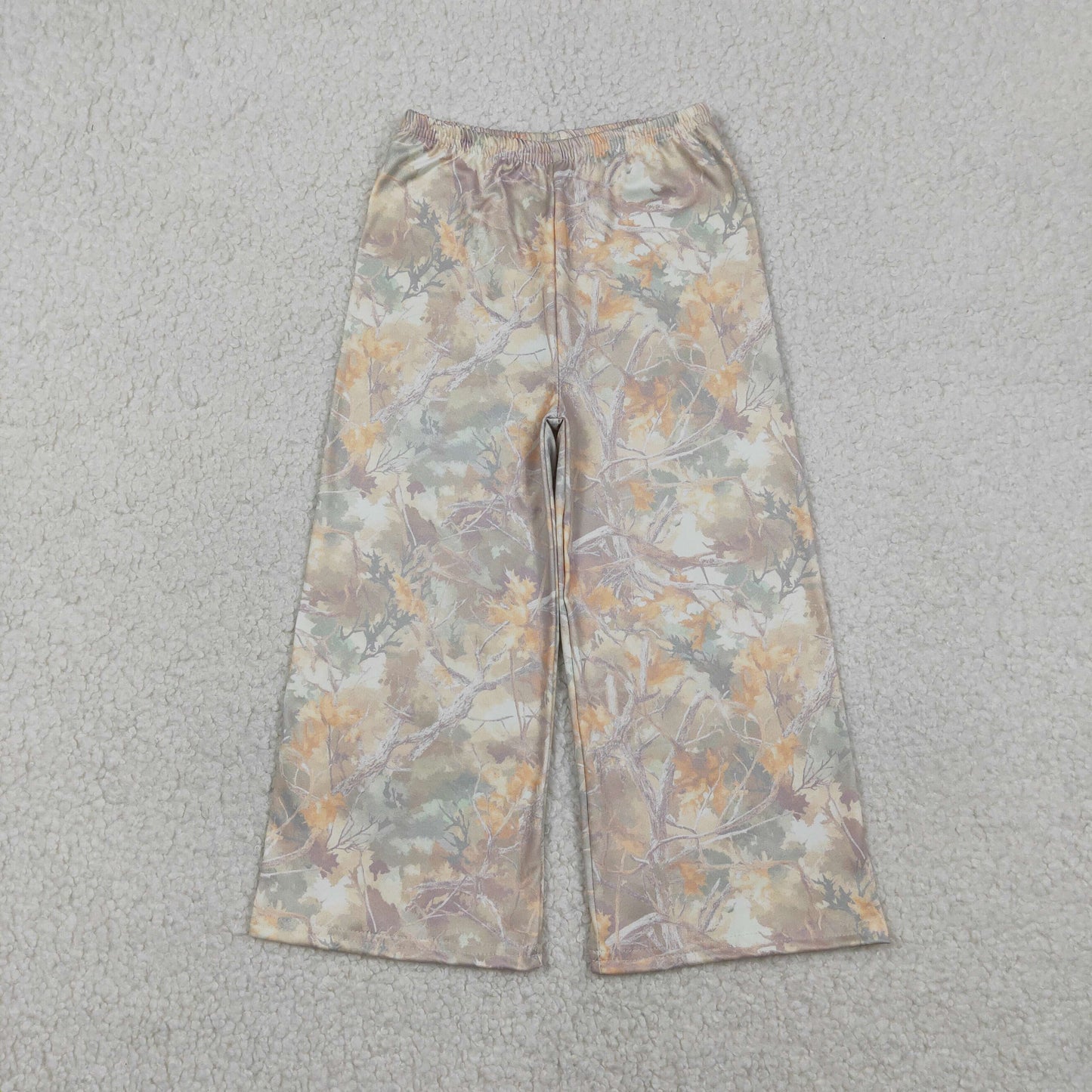 Baby Girls Southern Leaves Camo Flare Pants Bottom