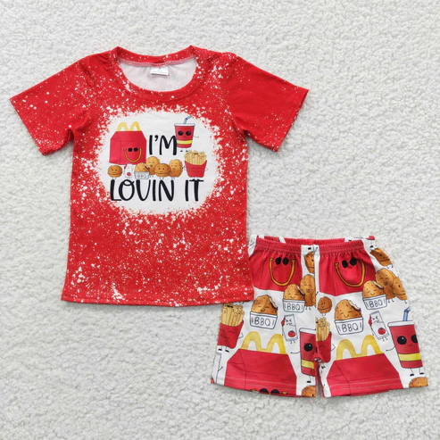 Baby Girls Chips Summer Sinling Boys Clothes Sets