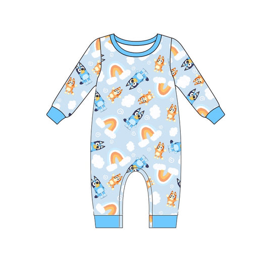 Infant Baby Boys Dog Cartoon Rompers preorder(moq 5)