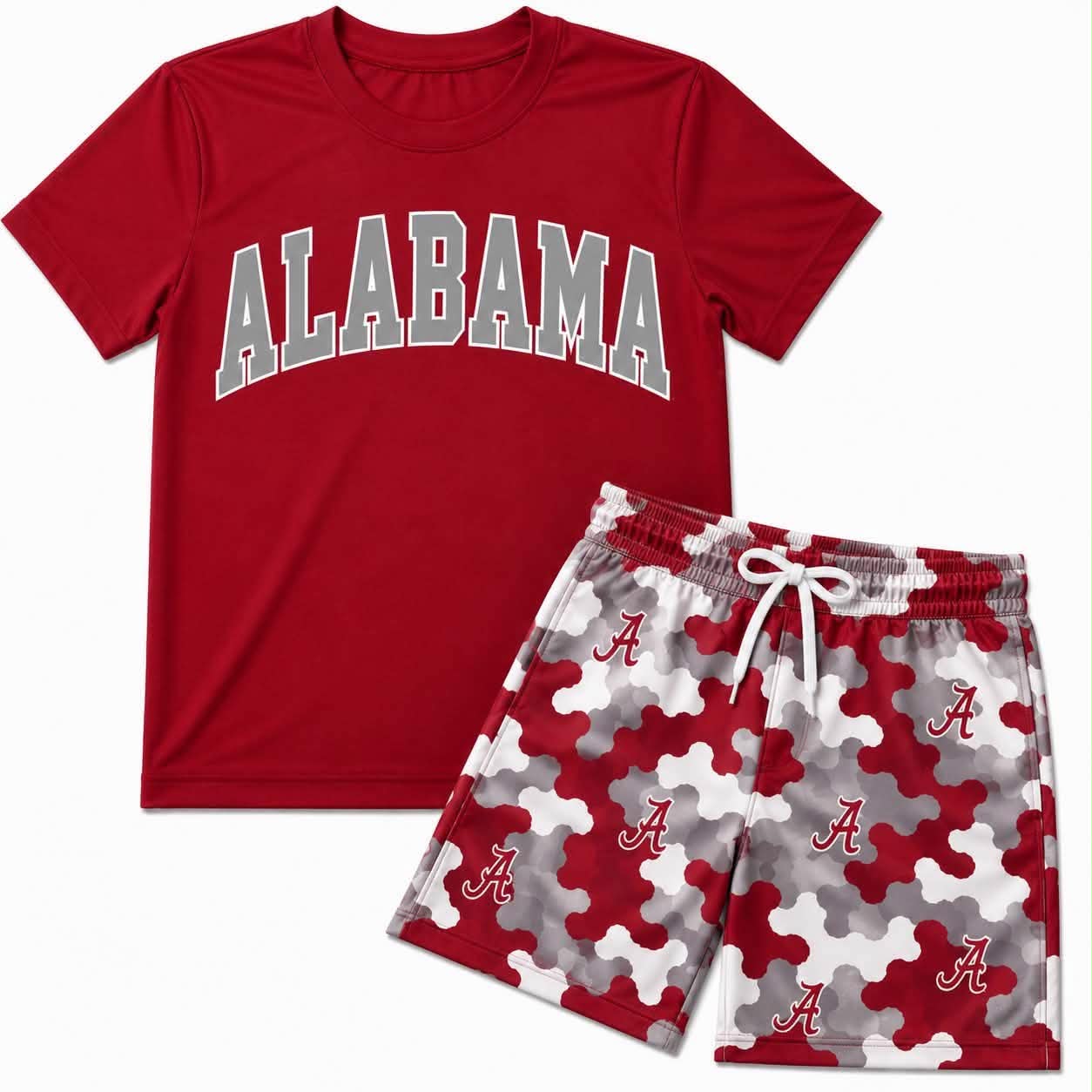 Preorder moq 5 Baby Boys Bama Top Short Team Clothes Sets