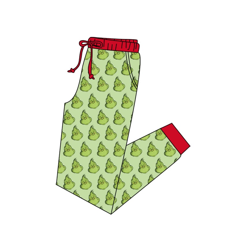 Preorder (moq 8)Adult Men Christmas Grin Bottom Pants
