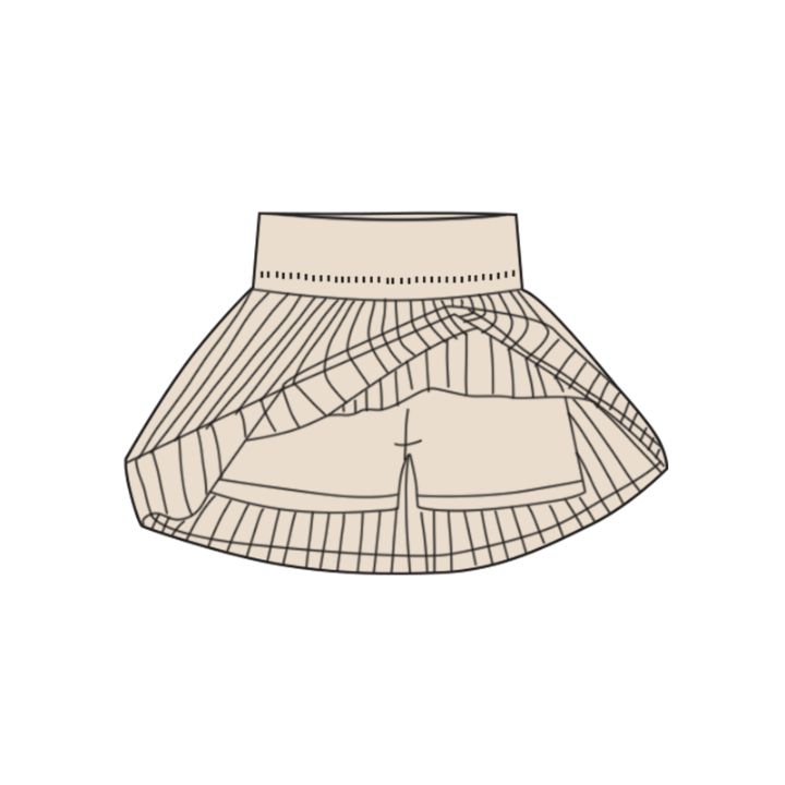Baby Girls Kahki Shorts Skirts Bottoms preorder(moq 5)
