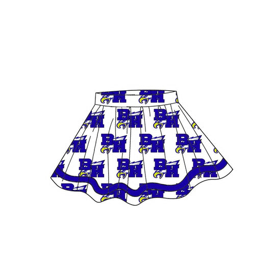 Preorder(moq 8) Baby Girls BH Eagle Team Skort Shorts Bottoms