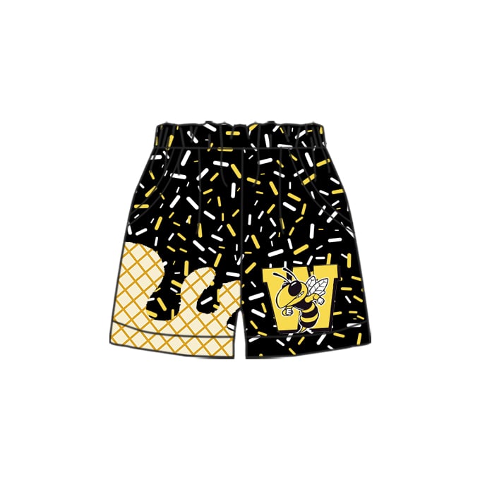 Preorder (moq 5)Baby Boys Windsor wasps Drip Sprinkles Team Shorts Bottom