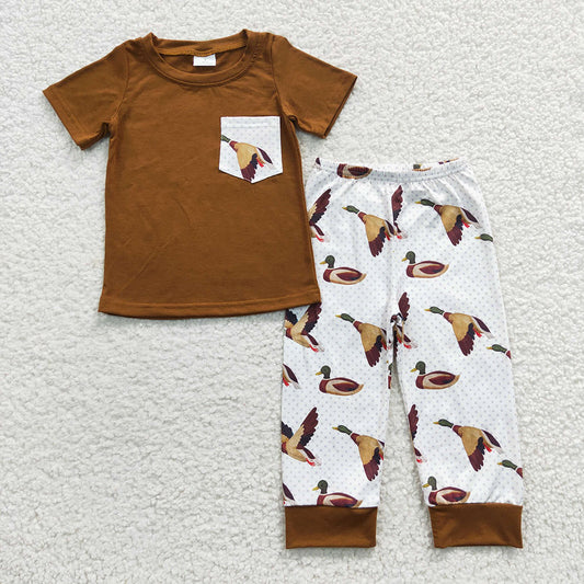 Baby Boys Duck Pocket Pants Clothes Sets