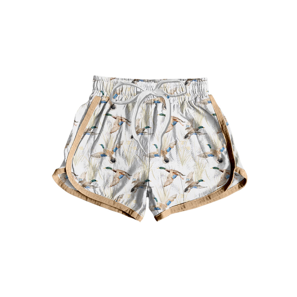 Baby Girls Ducks Golden Bottoms Sports Shorts Preorder(moq 5)