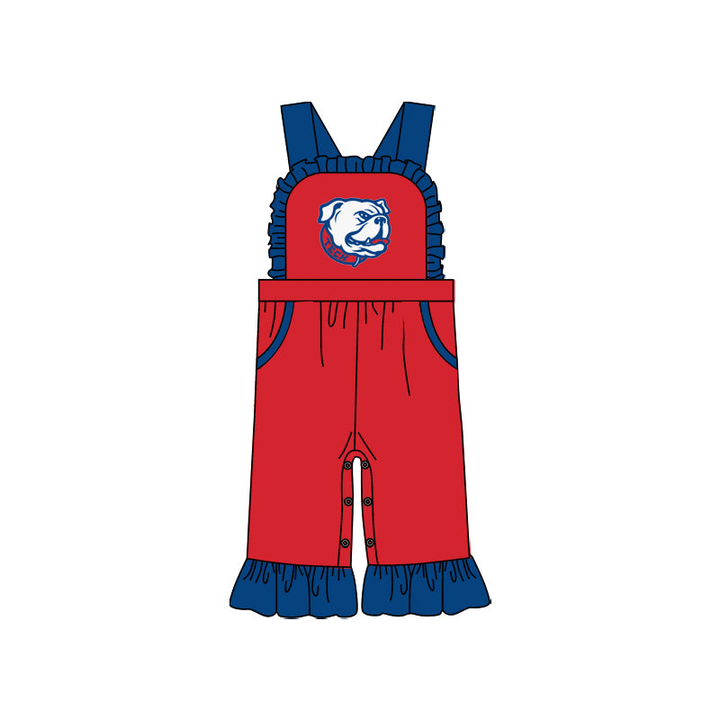 Baby Girls Team Tech Dog Pants Jumpsuits Preorder(moq 5)