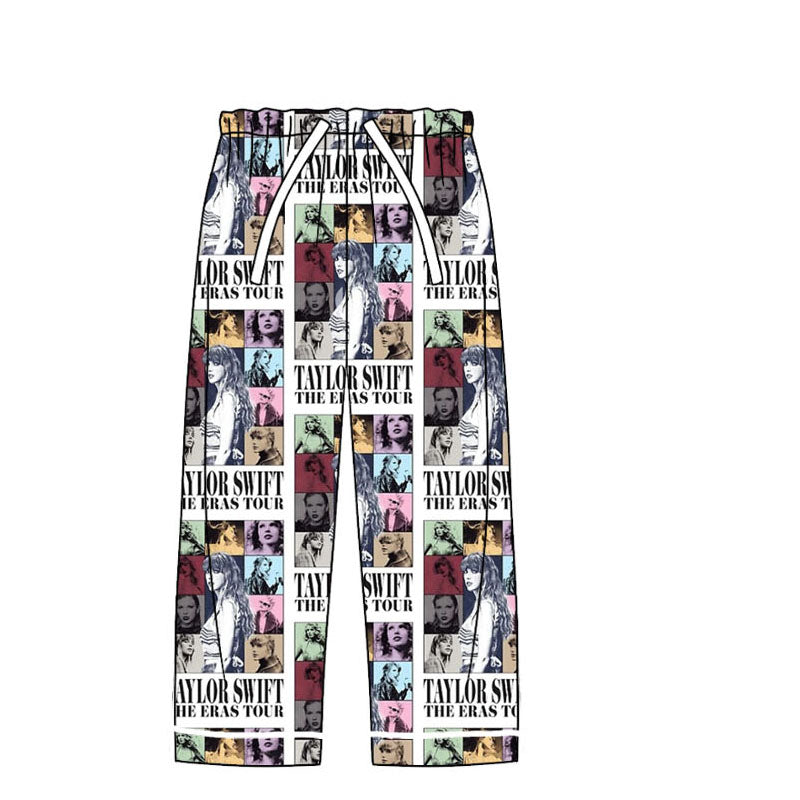 Adult Women Black Singer Tour Bottoms Pants Pajamas Preorder(moq 5)