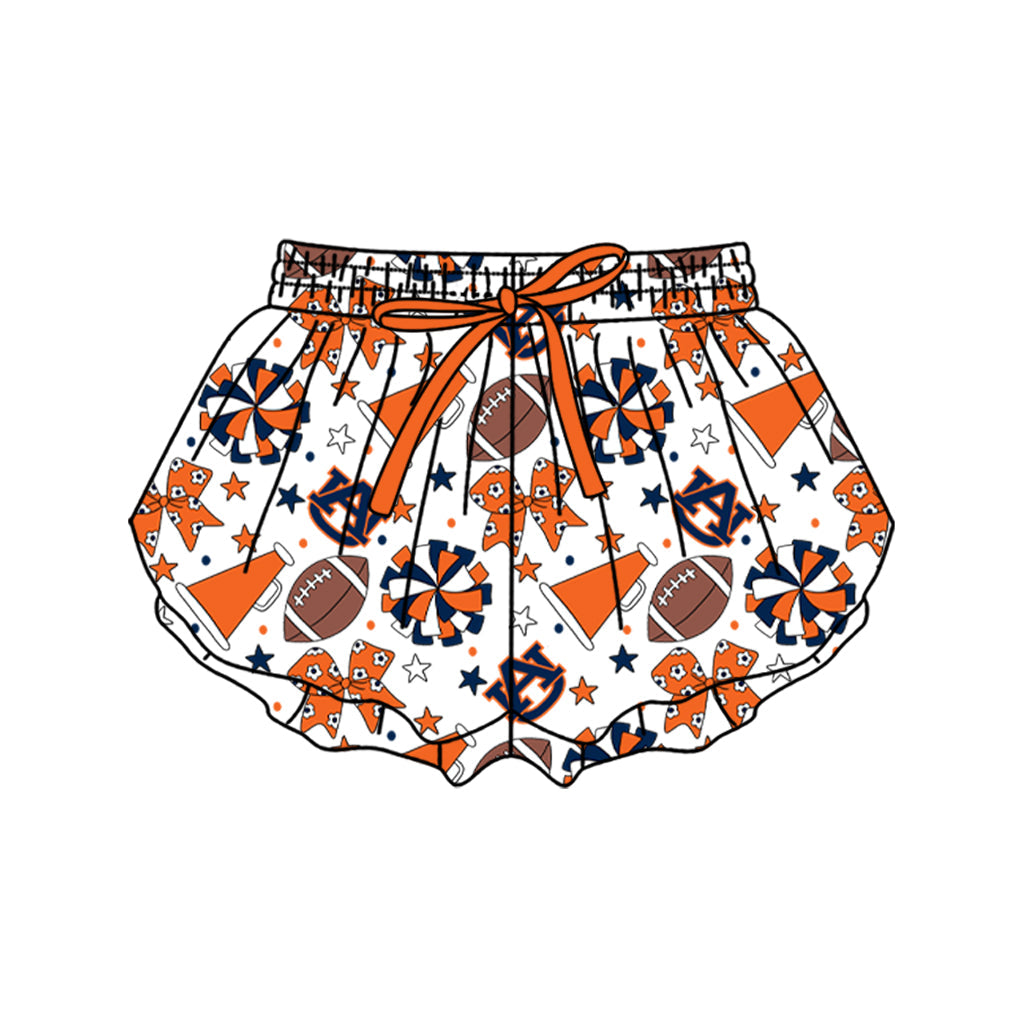 Preorder (moq 5)Baby Girls Bows Stars Footballs Team Butterfly Shorts Bottom