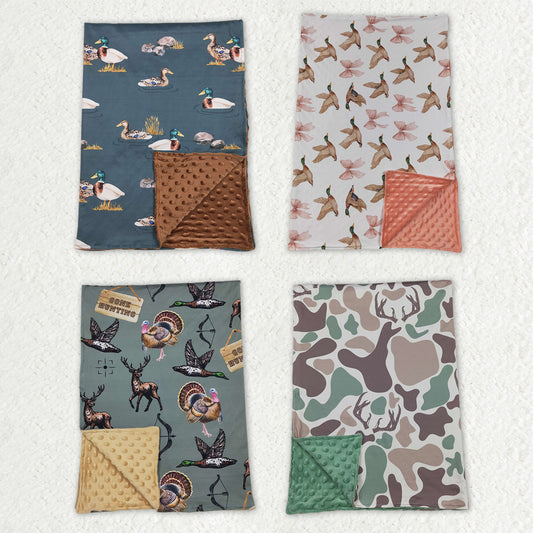 Sibling Baby Kids Southern Hunting Blankets