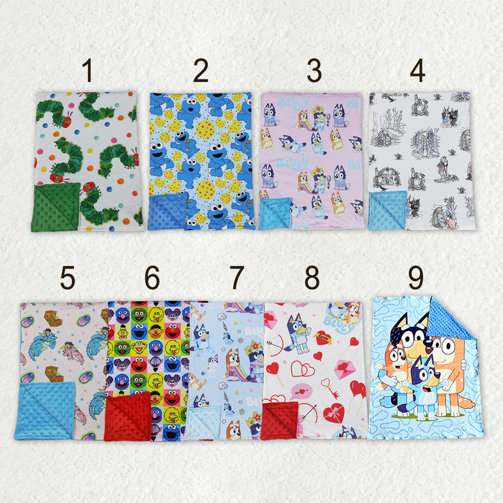 Sibling Baby Kids Cartoon Dolls Blankets