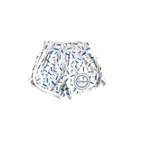 Preorder(moq 5) Baby Girls christapher Sprinkles Team Sports Shorts