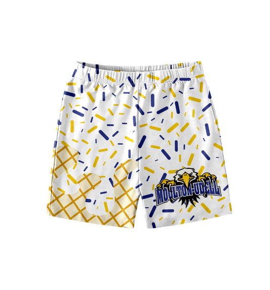 Cutom moq 5 football team Moulton boys shorts