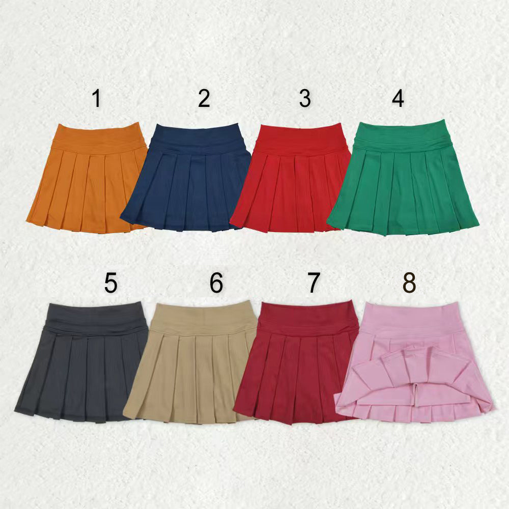 Sibling Baby Girls Yoga Active Colorful Skirt Shorts Bottoms