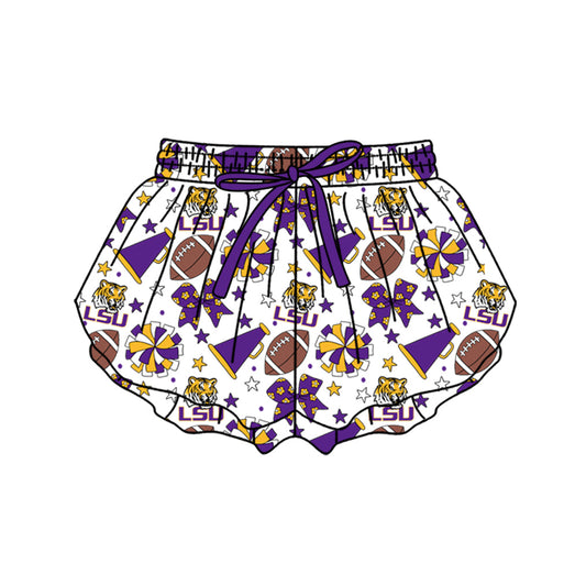 Preorder (moq 5)Baby Girls Bows Stars Footballs Team Butterfly Shorts Bottom