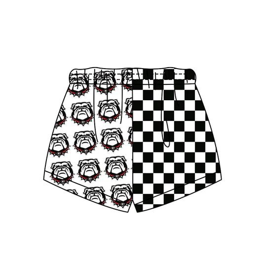 Preorder (moq 5)Baby Boys Girls Team Checked Shorts Bottom
