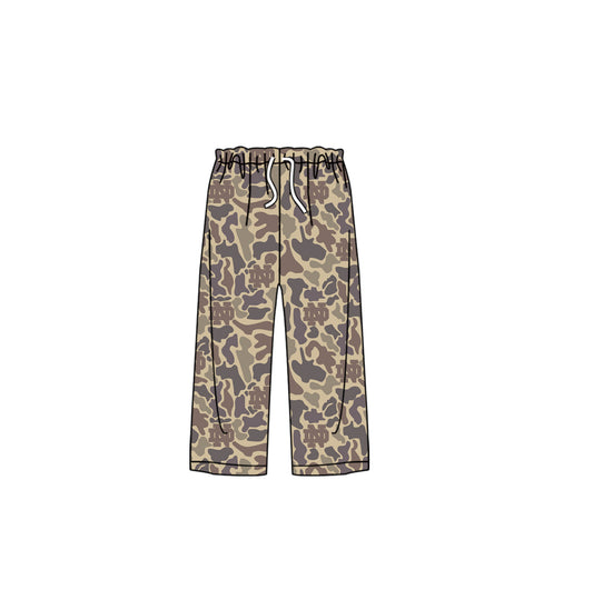 Preorder (moq 5)Baby Kids Camo ND Team Pants