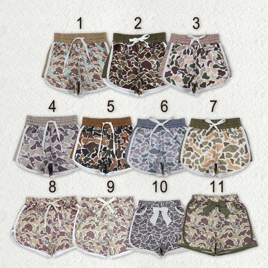 Sibling Baby Girls Southern Hunting Camo Shorts Bottoms