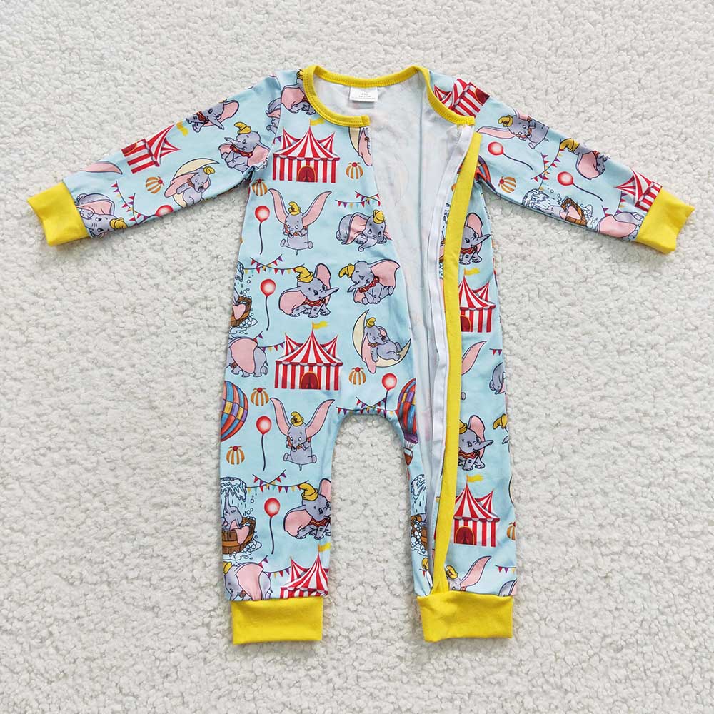 Baby Kids Infant Elephant Rompers
