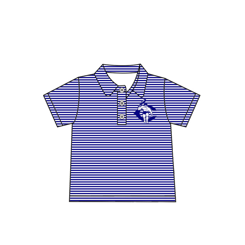 Preorder(moq 5) Baby Boys Gavemen Short Sleeve Tee Pullovers Shirts Tops