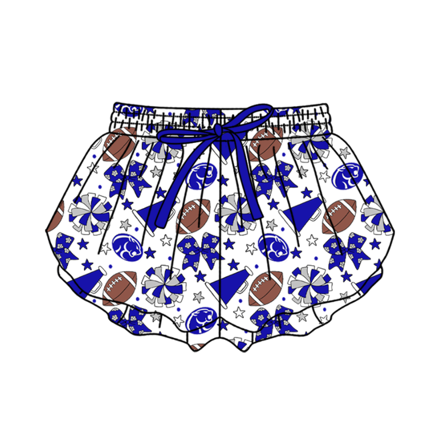 Preorder (moq 5)Baby Girls Bows Stars Footballs Team Butterfly Shorts Bottom