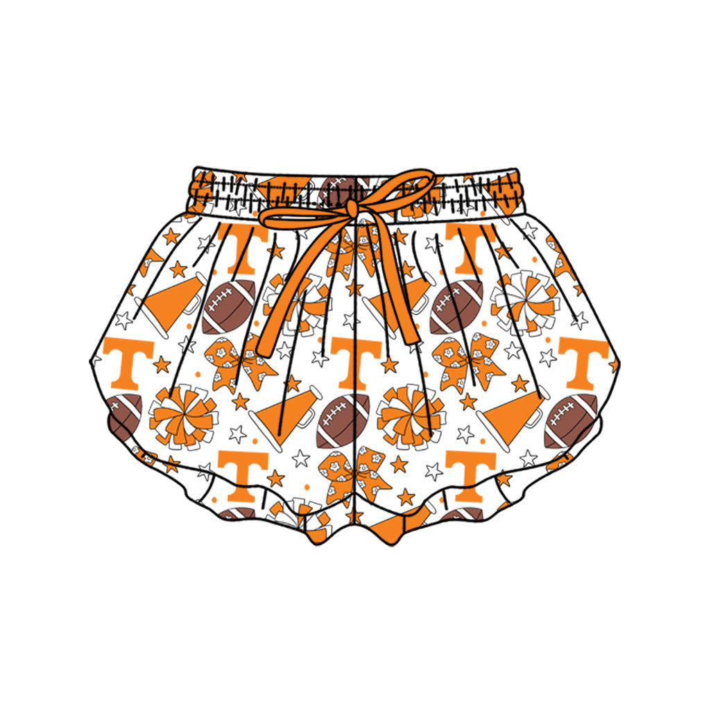 Preorder (moq 5)Baby Girls Bows Stars Footballs Team Butterfly Shorts Bottom