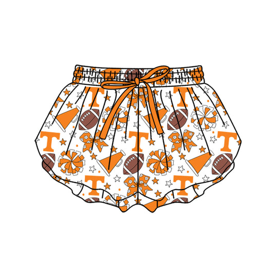 Preorder (moq 5)Baby Girls Bows Stars Footballs Team Butterfly Shorts Bottom